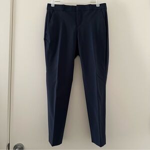 NWOT Banana Republic Avery Italian Slim Wool-blend Pant, Navy Blue